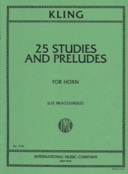 25 Studies and Preludes for Horn