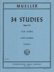 34 Studies for Horn, Op. 64, Volume 2