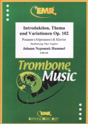 Introduction, Theme and Variations Op.102 - Trombone and Piano