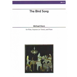 Bird Song - Flute, Soprano (or Tenor) Voice, and Piano