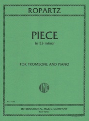 Piece in E-flat Minor - Trombone and Piano