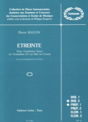 Etreinte - Trombone (or Trumpet) and Piano