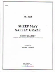 Sheep May Safely Graze - Brass Quartet