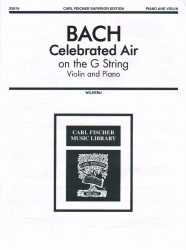 Celebrated Air on the G String - Violin and Piano