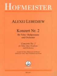 Concerto No. 2 - Bass Trombone (or Tuba) and Piano