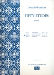 Fifty Etudes Book III (Lower Advanced) - Piano Solo