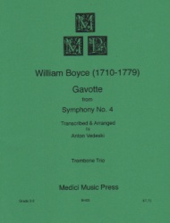 Gavotte from Symphony No. 4 - Trombone Trio