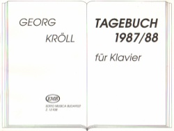 Tagebuch 1987/88 - Piano