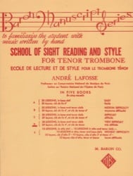 School of Sight Reading and Style, Book D - Trombone