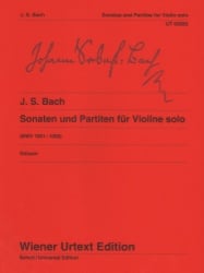 6 Sonatas and Partitas, BWV 1001-1006 - Violin Unaccompanied