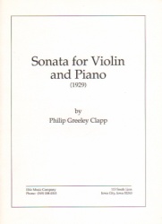 Sonata - Violin and Piano
