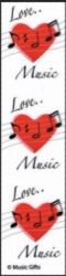 Love Music Bookmark