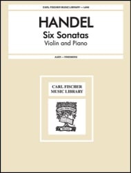 6 Sonatas - Violin and Piano