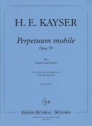 Perpetuum Mobile, Op. 59 - Violin and Piano