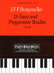 25 Easy and Progressive Studies Op 100 - Piano