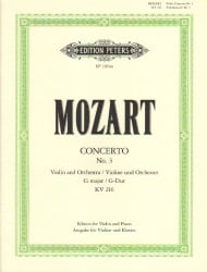 Concerto No. 3 in G Major, K. 216 - Violin and Piano