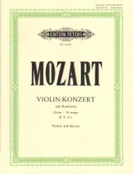 Concerto No. 2 in D Major, K. 211 - Violin and Piano