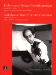 Cadenzas to Mozart's Violin Concertos - Violin