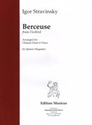 Berceuse from Firebird - Clarinet Duet and Piano
