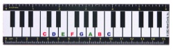 6" Keyboard Ruler Magnet