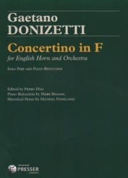 Concertino in F Major - English Horn and Piano