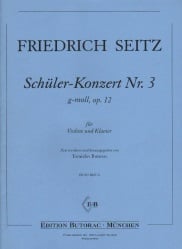 Concerto in G No. 3, Op. 12 - Violin and Piano