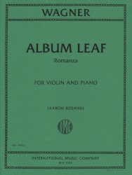 Album Leaf (Romanza) - Violin and Piano