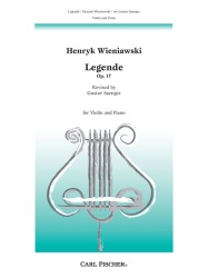 Legende, Op. 17 - Violin and Piano