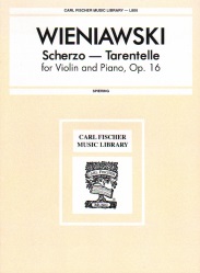 Scherzo Tarantelle, Op. 16 - Violin and Piano