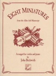 8 Miniatures from the Allen Ash Manuscript - Violin and Piano