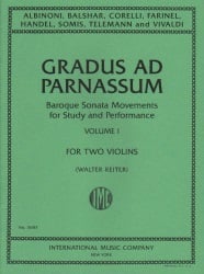 Gradus ad Parnassum, Volume 1 - Violin Duet