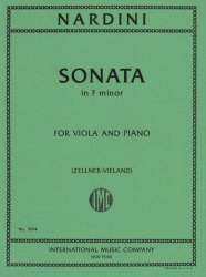 Sonata in F minor - Viola and Piano