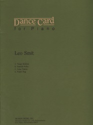 Dance Card - Piano