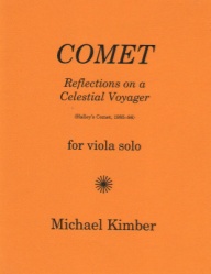 Comet: Reflections on a Celestial Voyager - Viola Unaccompanied