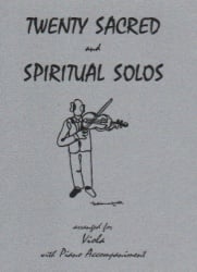 20 Sacred and Spiritual Solos - Viola and Piano