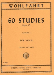 60 Studies, Op. 45, Vol. 1 - Viola