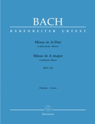 Mass in A major, BWV 234, "Lutheran Mass 2" - Vocal Score