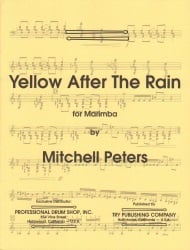 Yellow After the Rain - Marimba Solo