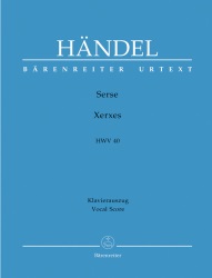 Serse (Xerxes), HWV 40 - Vocal Score (Italian / German)