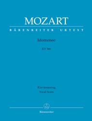 Idomeneo, K. 366 - Vocal Score (German / Italian)