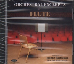 Orchestral Excerpts for Flute (CD)
