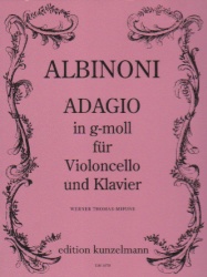 Adagio in G Minor- Cello and Piano