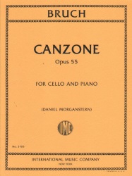 Canzone, Op. 55 - Cello and Piano