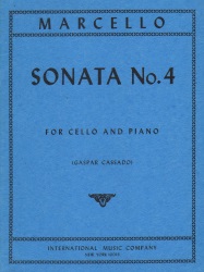 Sonata No. 4 in A Minor (originally in G Minor) - Cello and Piano