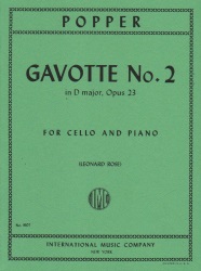 Gavotte No. 2 in D Major, Op. 23 - Cello and Piano