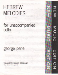 Hebrew Melodies - Cello Unaccompanied