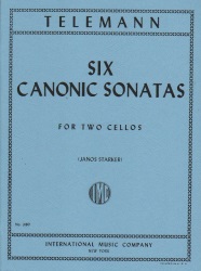 6 Canonic Sonatas - Cello Duet