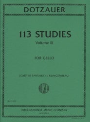 113 Studies, Vol. 3 - Cello Study