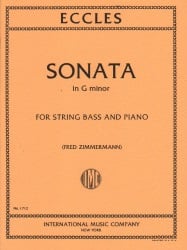 Sonata in G minor - String Bass and Piano