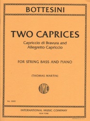 2 Caprices - String Bass and Piano
